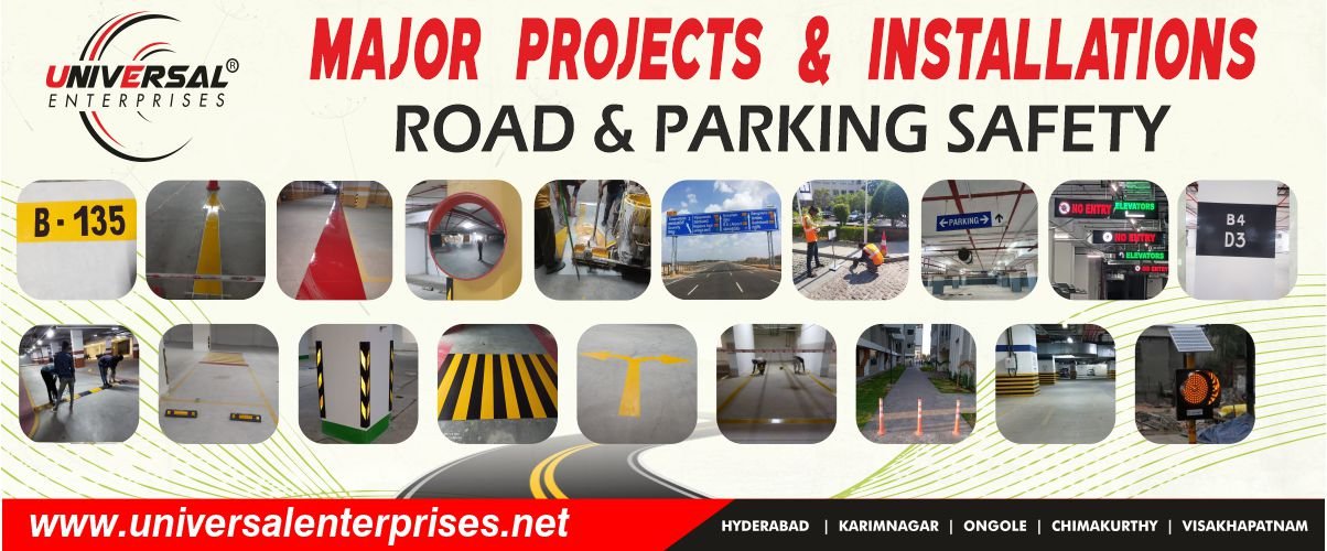 Universal Enterprises - Road and Parking Safety - Major Projects Installations