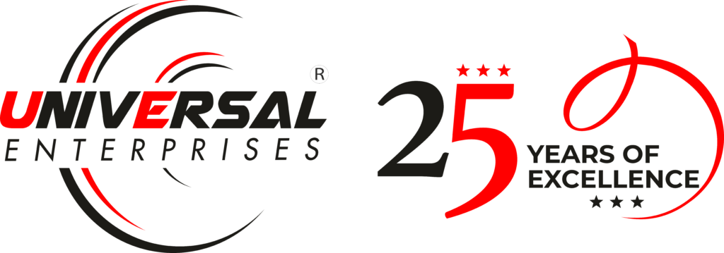 Universal Enterprises Logo and Caption
