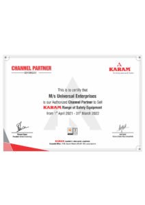 Karam Autorization Certificate