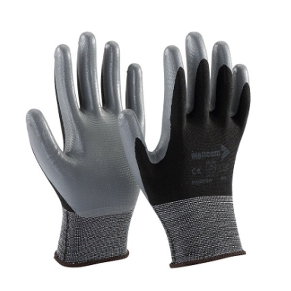 mallcom cut resistant hand gloves, cut resistant hand gloves, nitrile coated cut resistant gloves, mallcom P55NGA cut resistant hand gloves