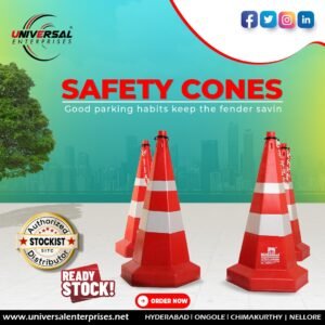 Nilkamal Safety Cones Traffic Cones Supplier & Dealer In Hyderabad Telangana Andhra Pradesh India
