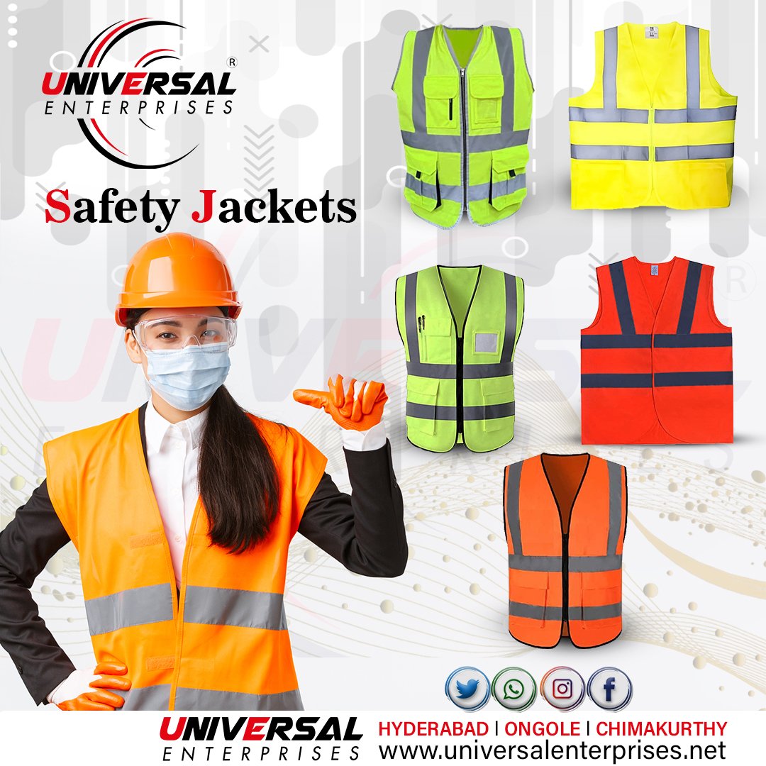 Full body harness with yellow high visibility work vest