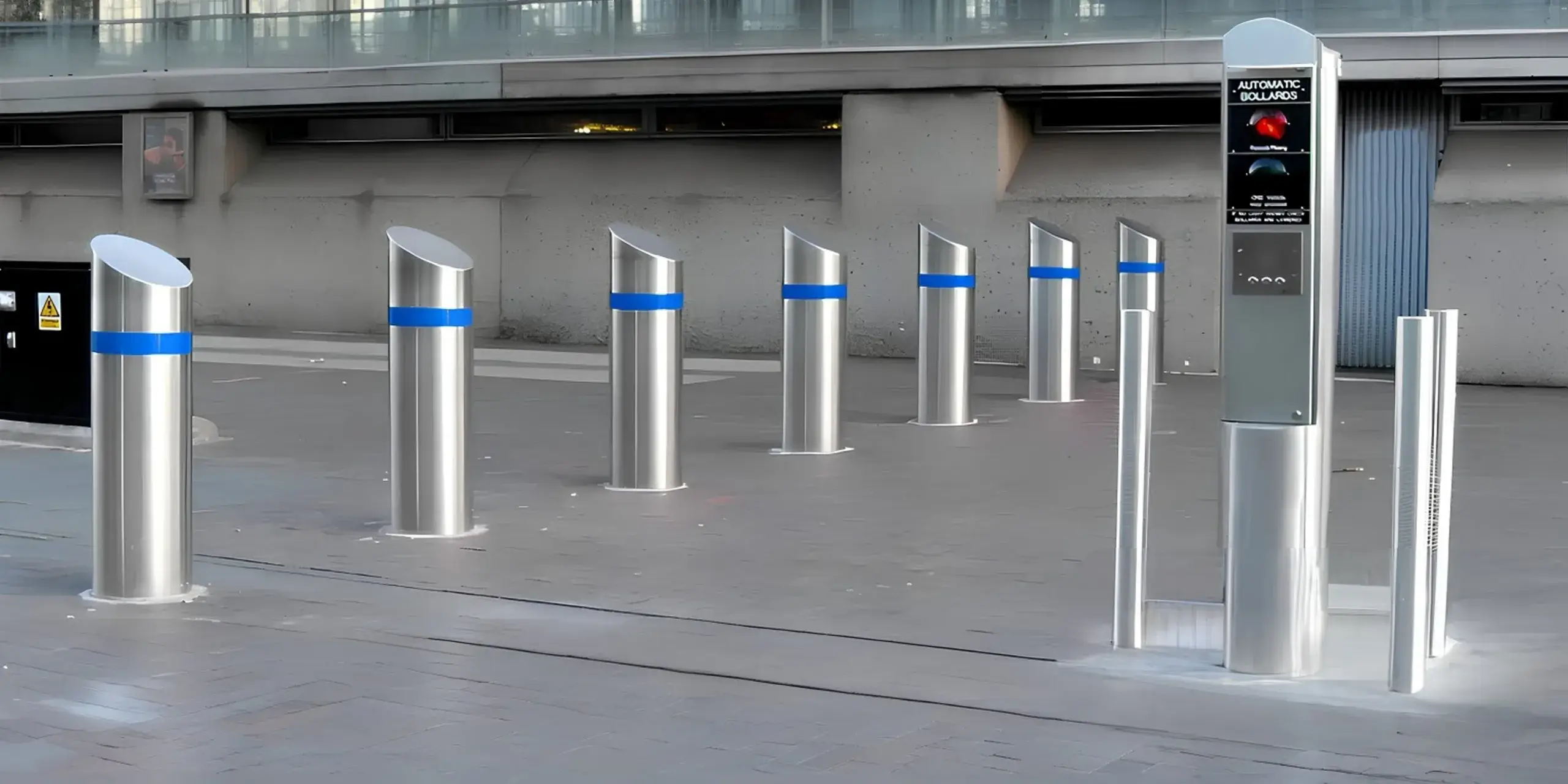 Automatic-Hydraulic-Rising-Bollards