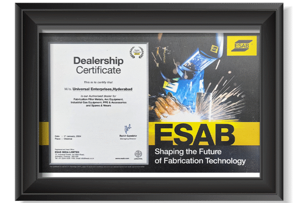 ESAB Authorized Distributor in Telangana and Andhra Pradesh