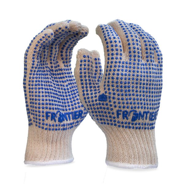 Cotton Dotted Hand Gloves | Frontier FT605(40)(SD) | Karam